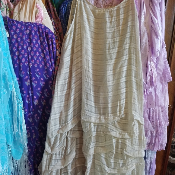 KRISTA LARSON RUFFLE DRESS - Picture 2 of 4